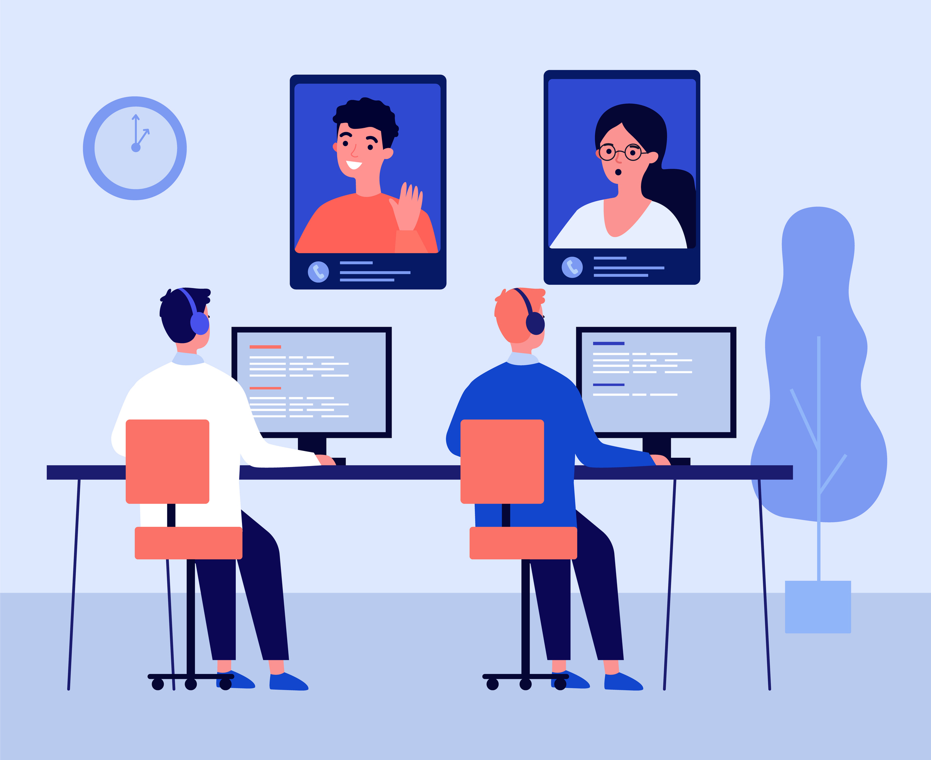 video calling customer support